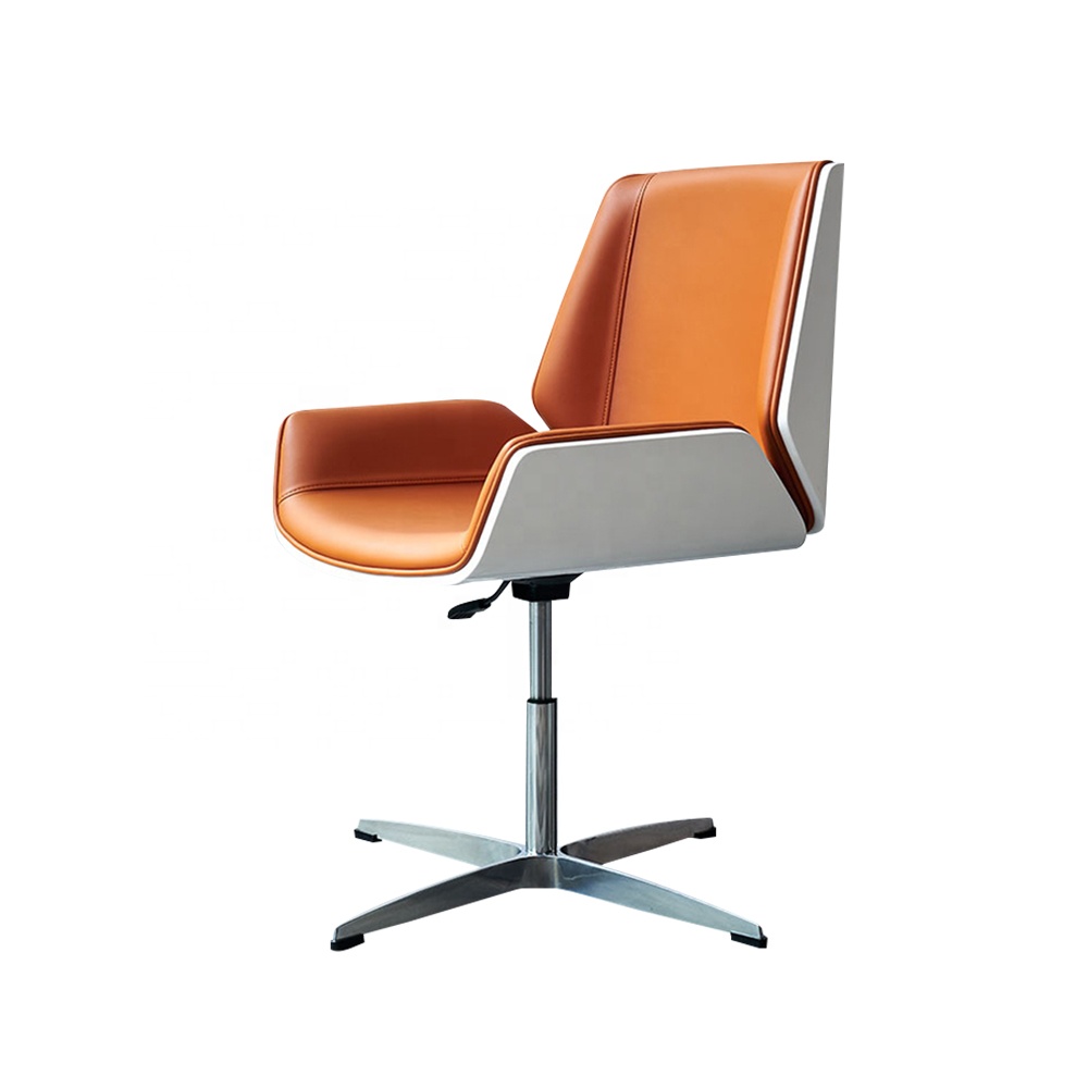 Office Furniture Factory - Factory Direct Sale Simple Leather High-backed