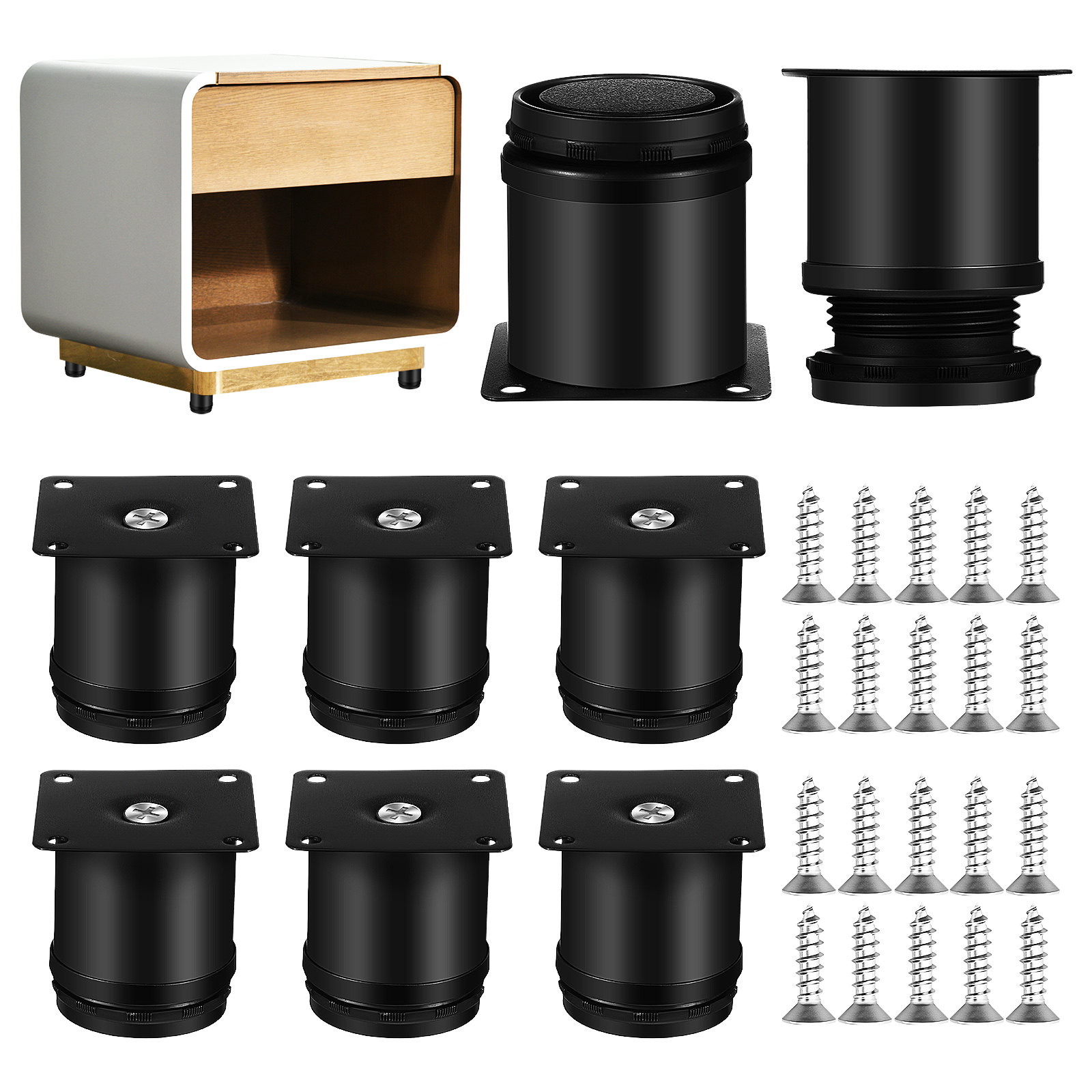 8Pcs Adjustable Table Legs Sta - Office Furniture Factory 리뷰 및 가격